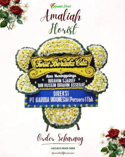Papan Bunga Duka di Sokatengah